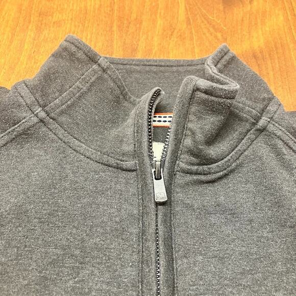 The Normal Brand Womens 1/4 Zip Dark Gray Pullover Sweatshirt Size S GOLF - Picture 12 of 14